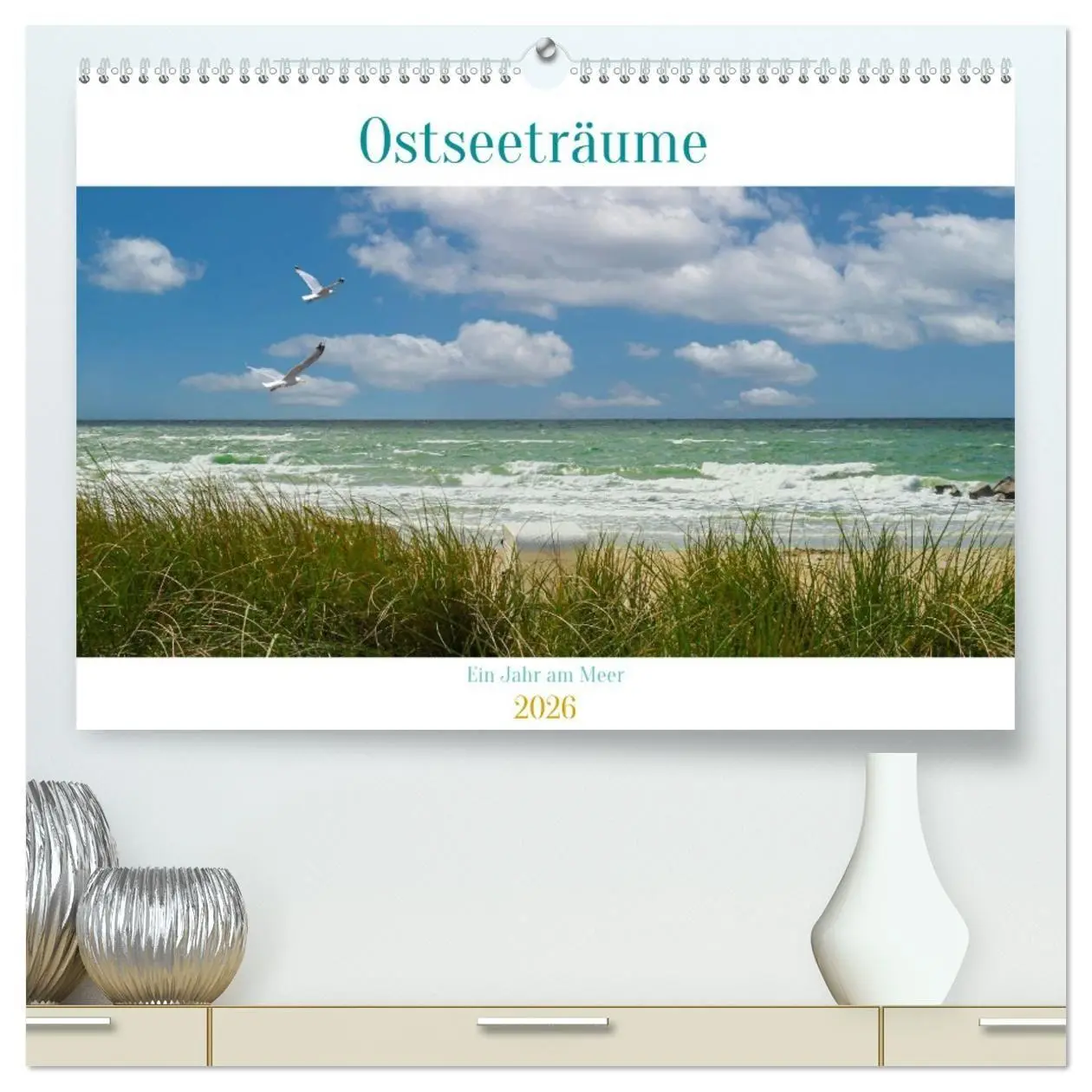 Cover: 9783516740929 | Ostseeträume (hochwertiger Premium Wandkalender 2026 DIN A2 quer),...
