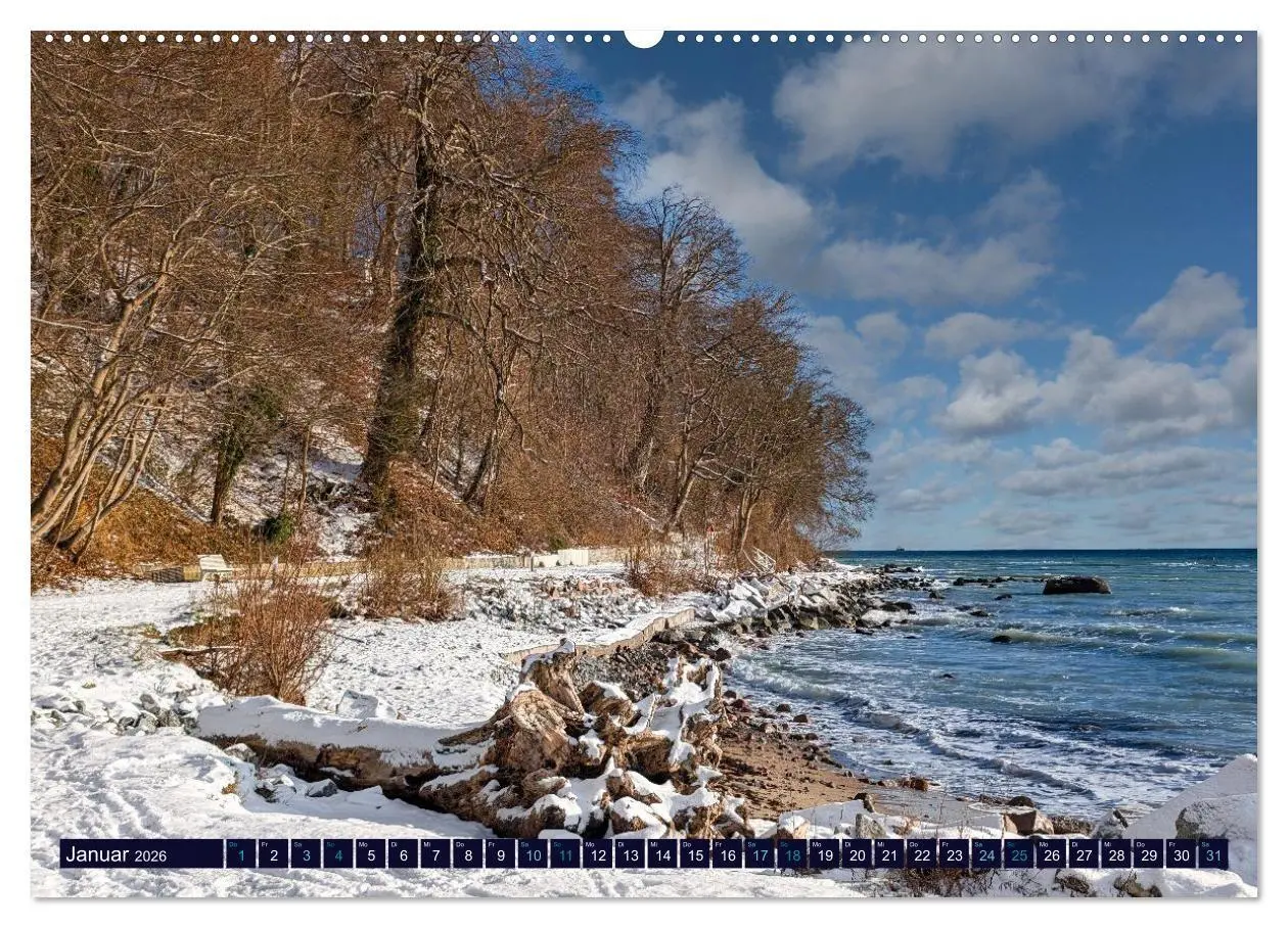 Bild: 9783516740929 | Ostseeträume (hochwertiger Premium Wandkalender 2026 DIN A2 quer),...