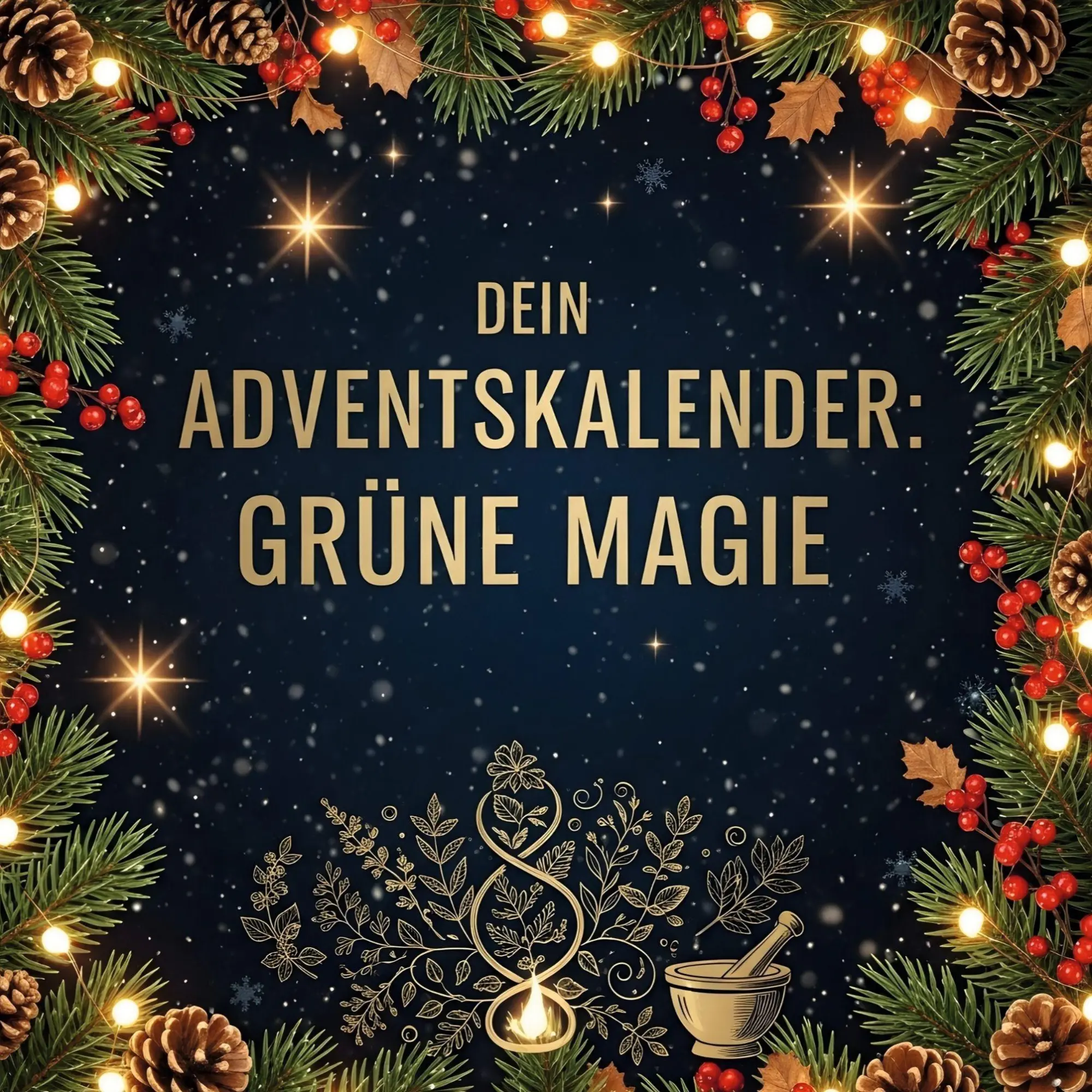 Cover: 9783695320929 | Dein Adventskalender: Grüne Magie | Jonah Koch | Taschenbuch | 100 S.