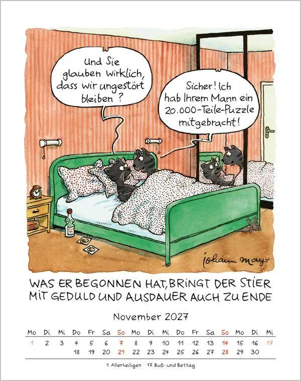Bild: 9783819300929 | Stier 2027 | Verlag Korsch | Kalender | Spiralbindung | 13 S. | 2027
