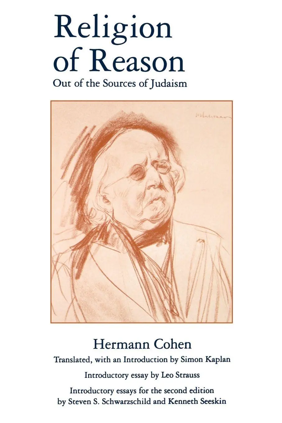 Cover: 9780788501029 | Religion of Reason | Out of the Sources of Judaism | Hermann Cohen