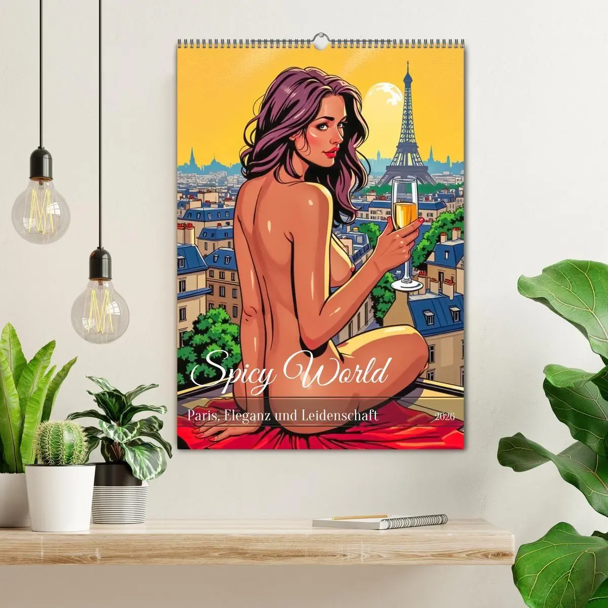 Bild: 9783457301029 | Spicy World - Paris, Eleganz und Leidenschaft (Wandkalender 2026...