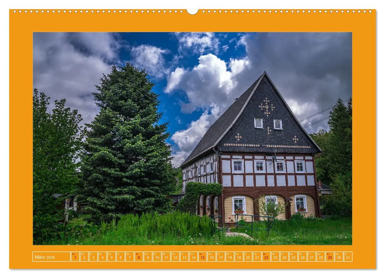 Bild: 9783457541029 | Umgebindehäuser in der schönen Oberlausitz (Wandkalender 2026 DIN...