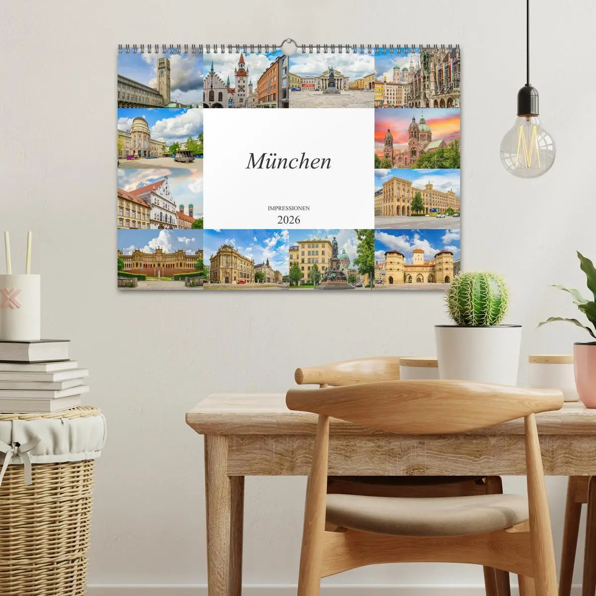 Bild: 9783457781029 | München Impressionen (Wandkalender 2026 DIN A3 quer), CALVENDO...