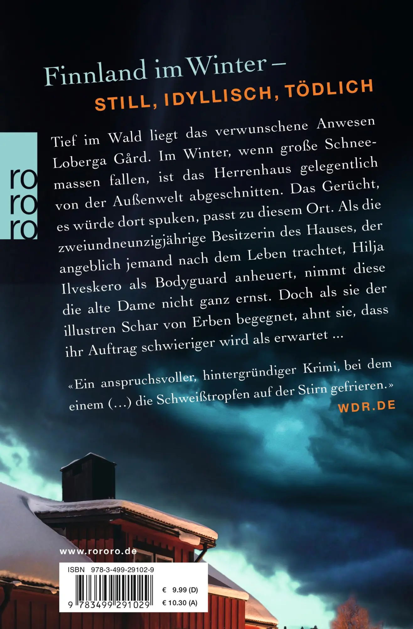 Rückseite: 9783499291029 | Schüsse im Schnee | Leena Lehtolainen | Taschenbuch | 384 S. | Deutsch