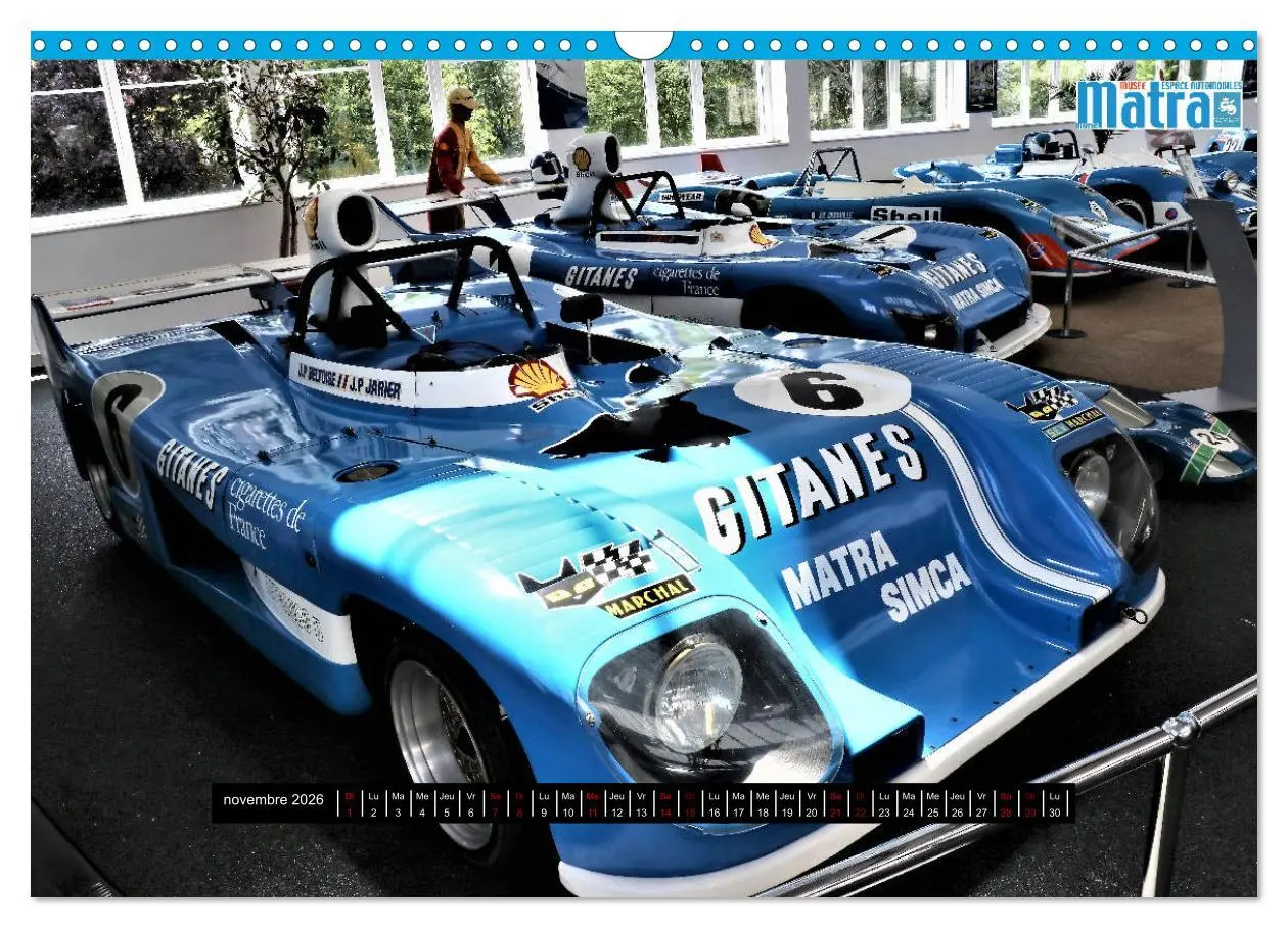 Bild: 9783516561029 | Matra en compétition (Calendrier mural 2026 DIN A3 vertical),...