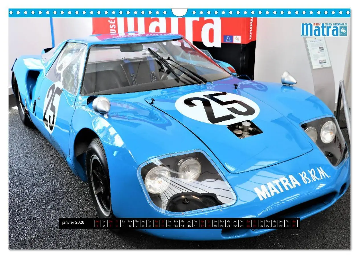 Bild: 9783516561029 | Matra en compétition (Calendrier mural 2026 DIN A3 vertical),...