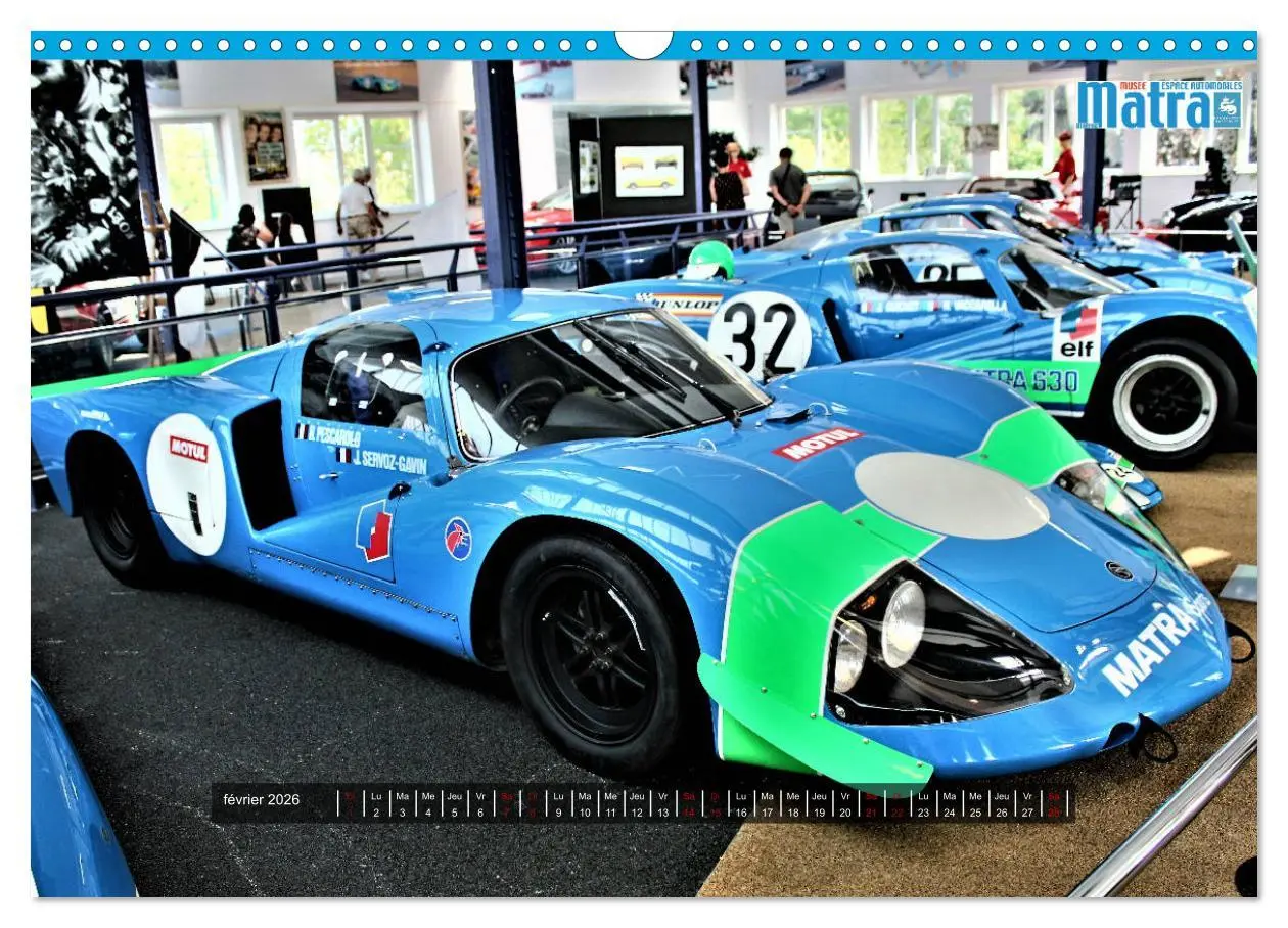 Bild: 9783516561029 | Matra en compétition (Calendrier mural 2026 DIN A3 vertical),...
