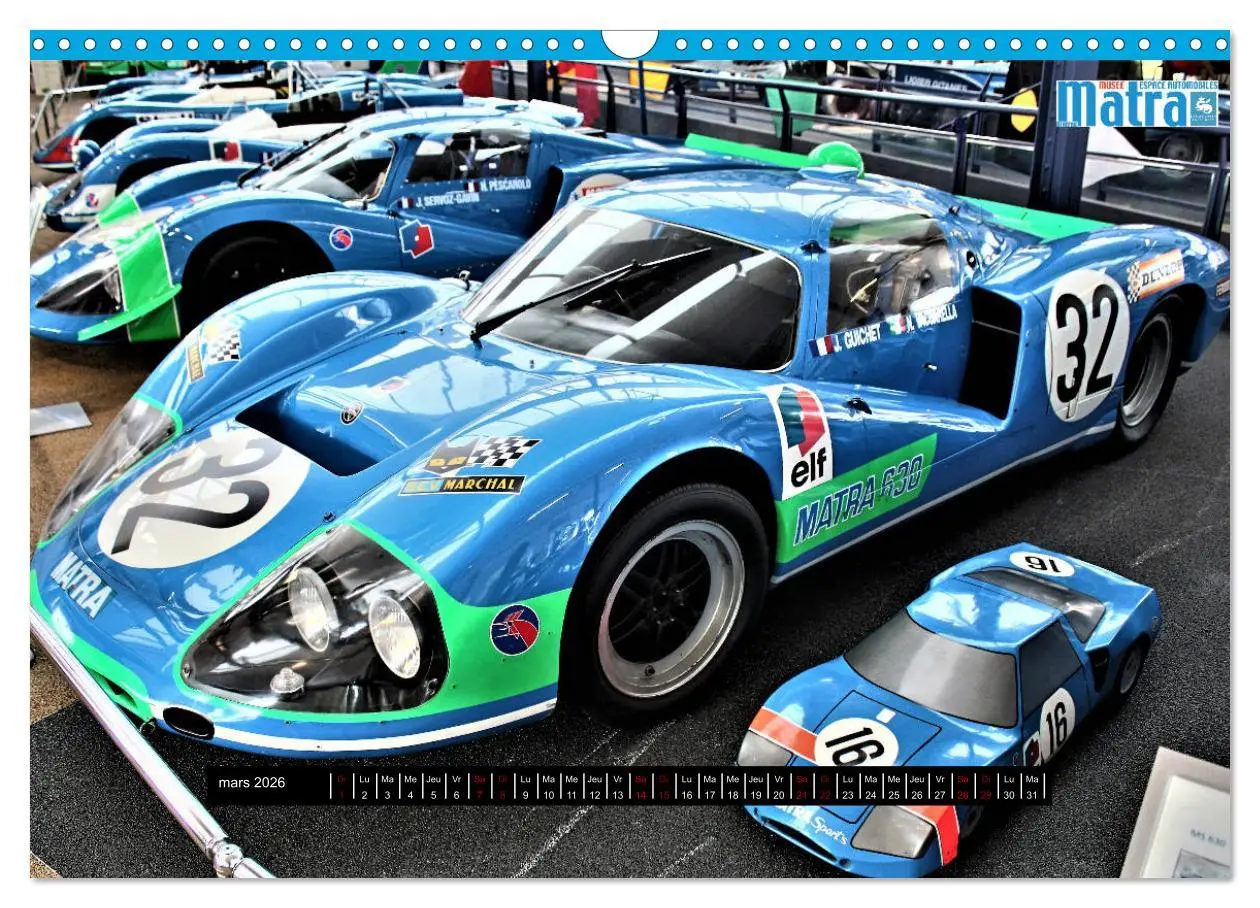 Bild: 9783516561029 | Matra en compétition (Calendrier mural 2026 DIN A3 vertical),...