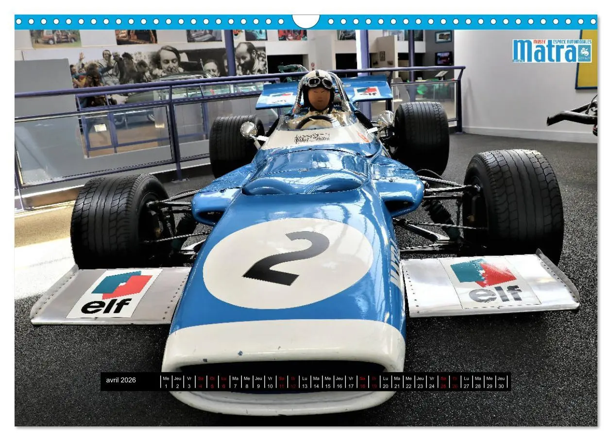 Bild: 9783516561029 | Matra en compétition (Calendrier mural 2026 DIN A3 vertical),...