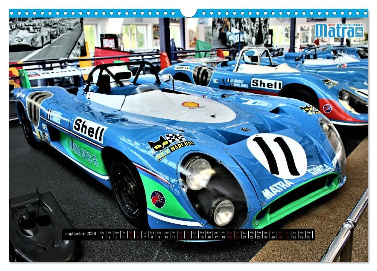 Bild: 9783516561029 | Matra en compétition (Calendrier mural 2026 DIN A3 vertical),...