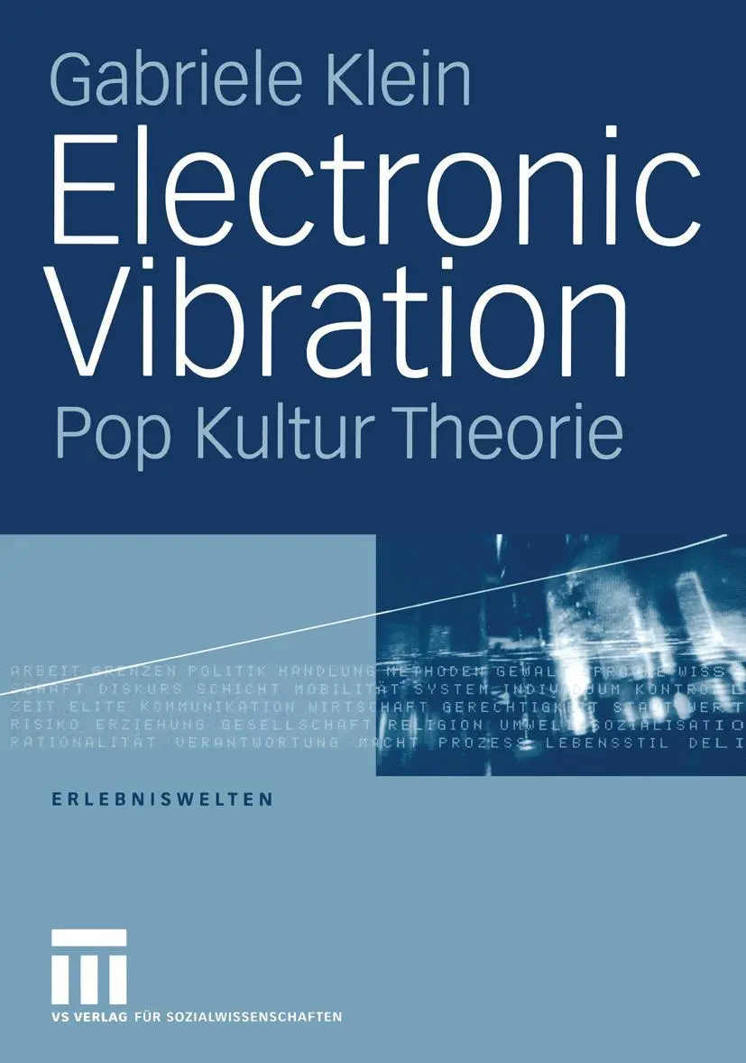 Cover: 9783810041029 | Electronic Vibration | Pop Kultur Theorie | Gabriele Klein | Buch