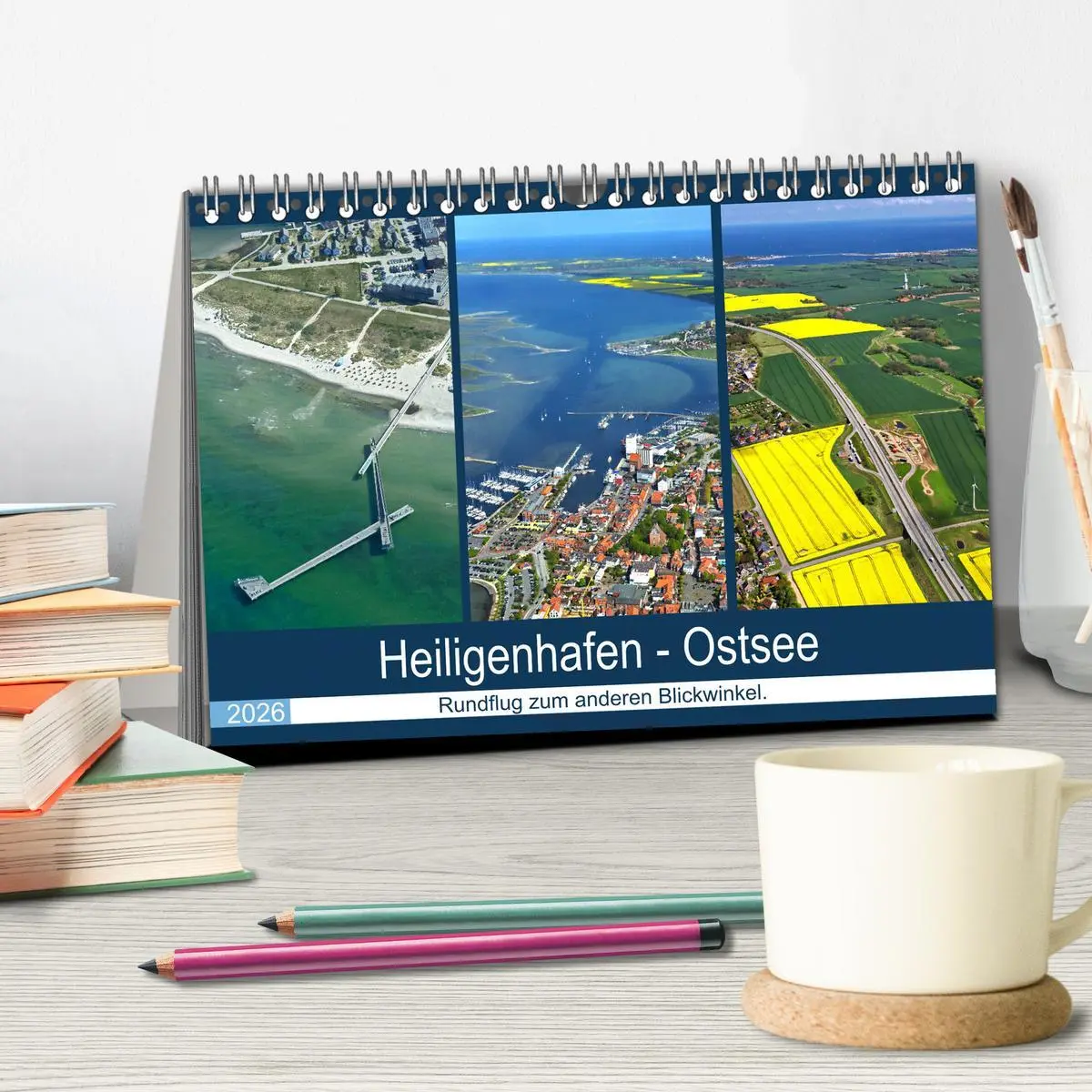 Bild: 9783457911129 | Heiligenhafen - Ostsee (Tischkalender 2026 DIN A5 quer), CALVENDO...