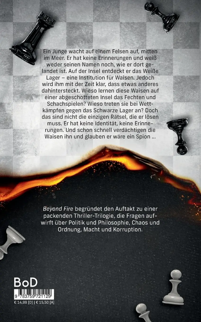 Rückseite: 9783759721129 | Beyond Fire | Ein fesselnder Mysterythriller | Rumeysa Soydas | Buch