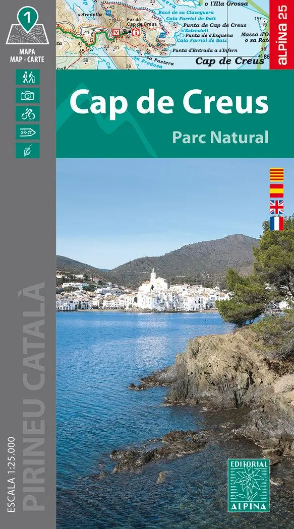 Cover: 9788470111129 | Parc National Cap de Creus | 1:25000 | (Land-)Karte | Spanisch | 2024
