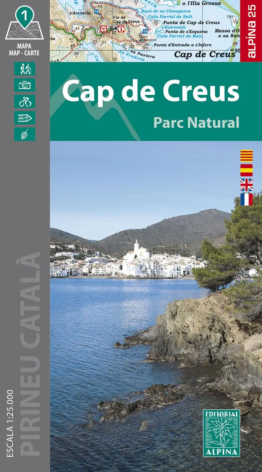 Bild: 9788470111129 | Parc National Cap de Creus | 1:25000 | (Land-)Karte | Spanisch | 2024