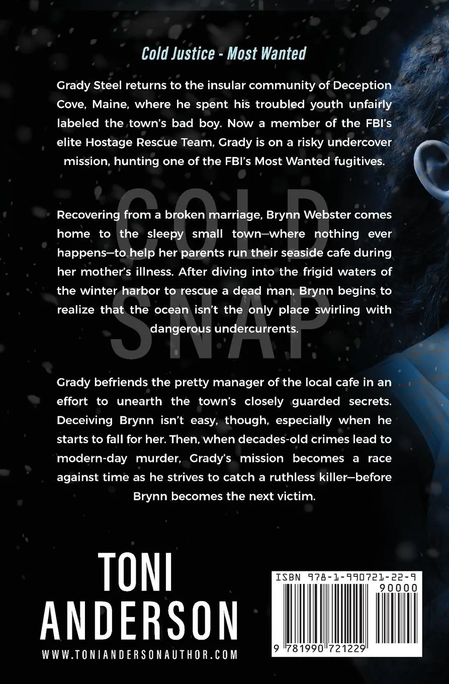 Rückseite: 9781990721229 | Cold Snap | A Romantic Suspense and Mystery | Toni Anderson | Buch