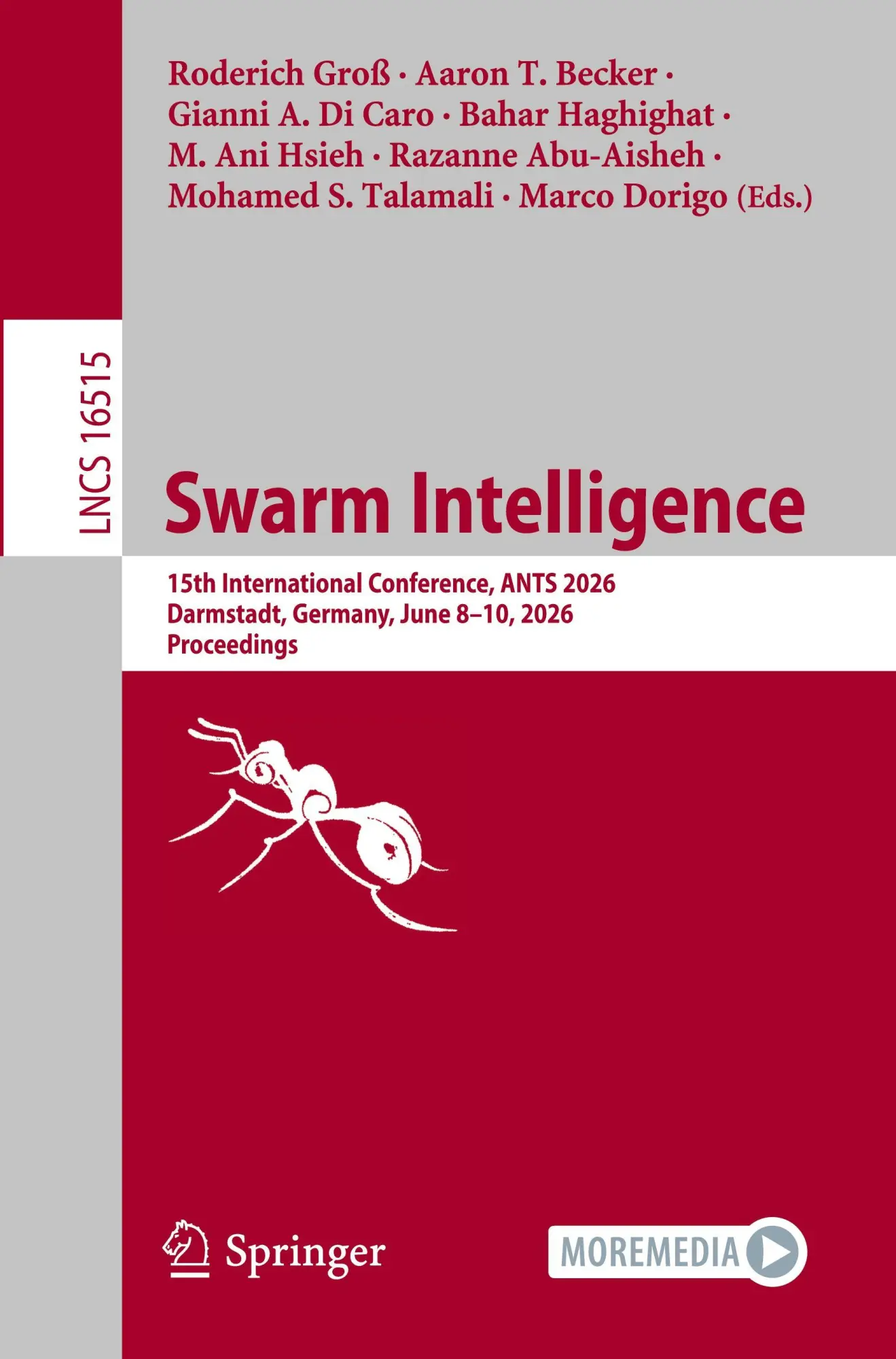 Cover: 9783032261229 | Swarm Intelligence | Roderich Groß (u. a.) | Taschenbuch | xx | 2026
