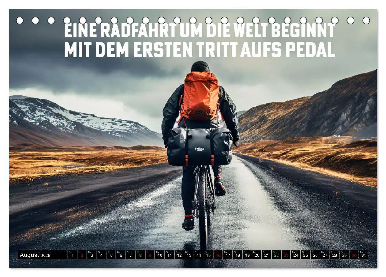 Bild: 9783457451229 | Faszination Fahrrad - coole Sprüche (Tischkalender 2026 DIN A5...