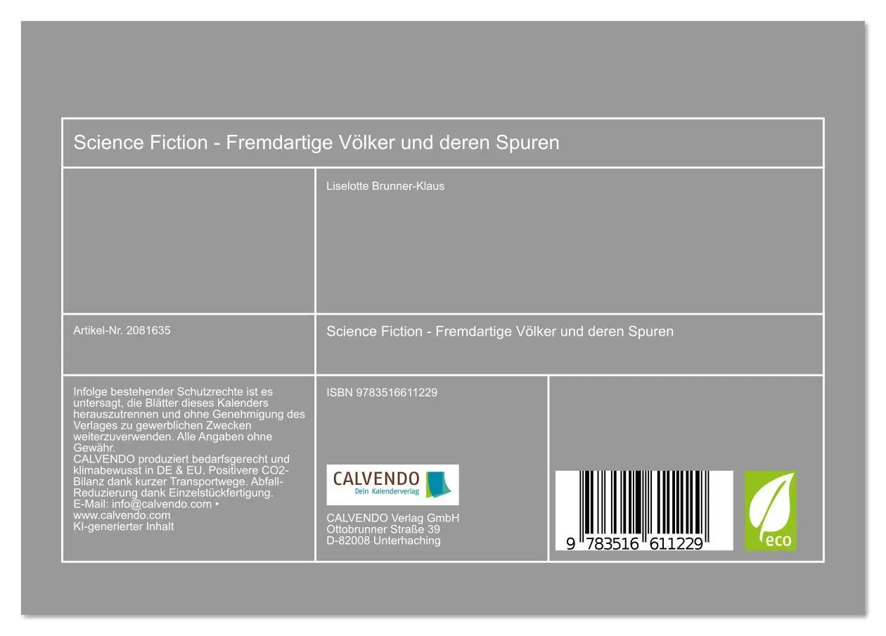 Bild: 9783516611229 | Science Fiction - Fremdartige Völker und deren Spuren...