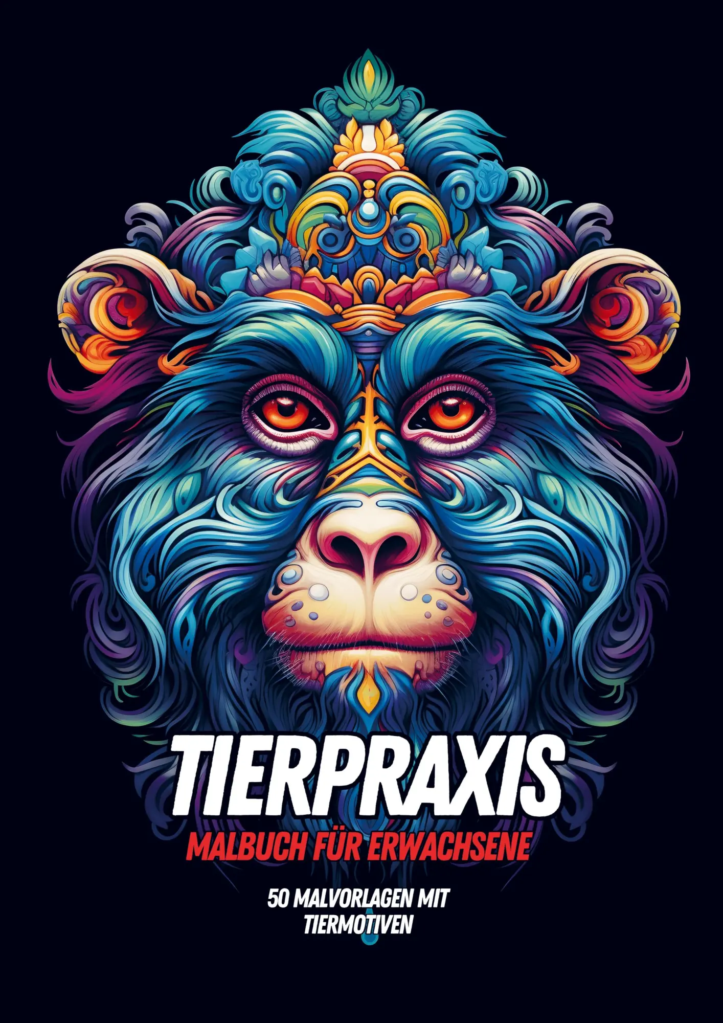 Cover: 9789403771229 | Malbuch für Erwachsene - Tierpraxis | Malbücher für Erwachsene | Buch
