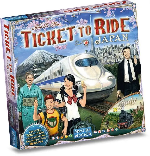 Cover: 824968201329 | Zug um Zug, Japan + Italien (Spiel-Zubehör) | Alan R. Moon | Spiel