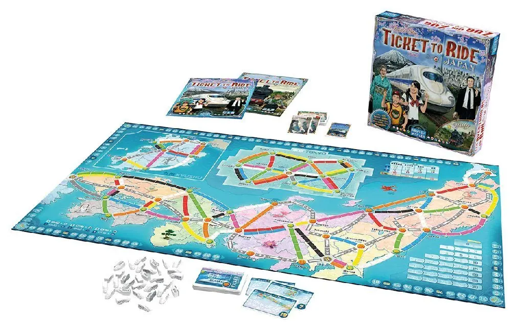 Bild: 824968201329 | Zug um Zug, Japan + Italien (Spiel-Zubehör) | Alan R. Moon | Spiel