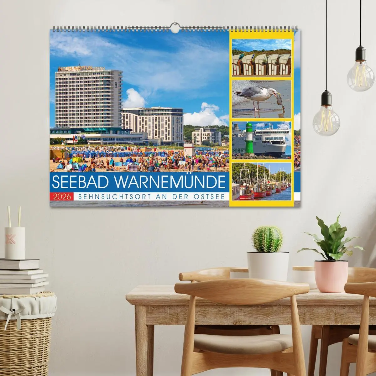 Bild: 9783457751329 | Seebad Warnemünde - Sehnsuchtsort an der Ostsee (Wandkalender 2026...