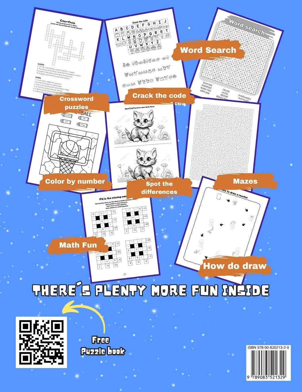 Rückseite: 9789083521329 | Totally Awesome Summer Activity Book for Kids | Brain Sparklers | Buch
