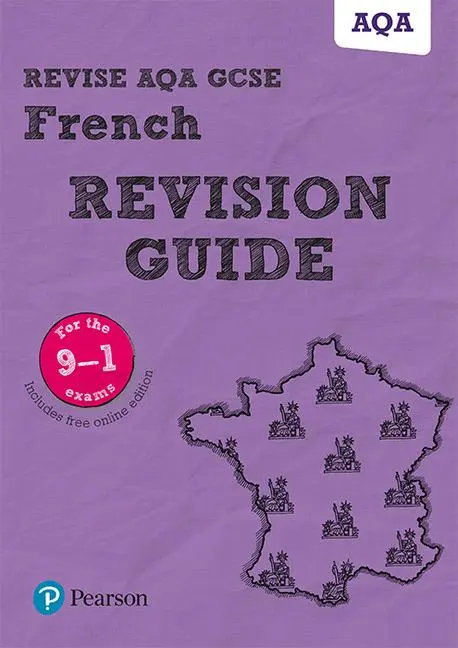 Cover: 9781292131429 | Pearson REVISE AQA GCSE French Revision Guide: incl. online...