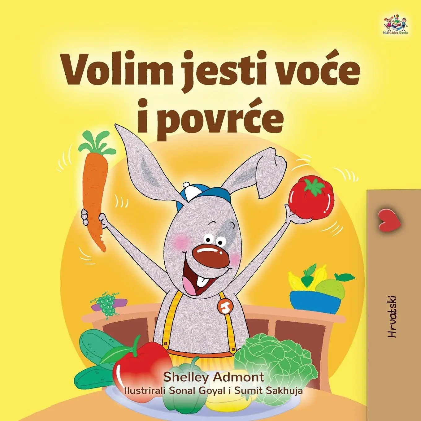 Cover: 9781525941429 | I Love to Eat Fruits and Vegetables (Croatian Children's Book) | Buch