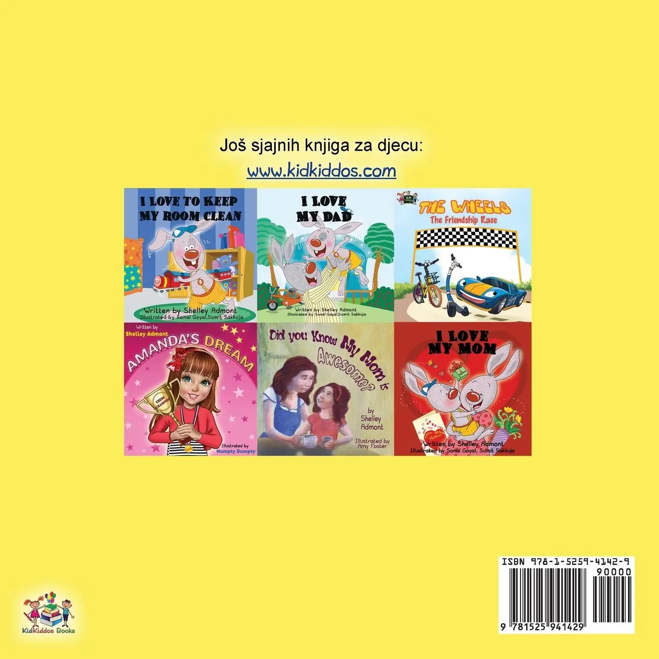Rückseite: 9781525941429 | I Love to Eat Fruits and Vegetables (Croatian Children's Book) | Buch