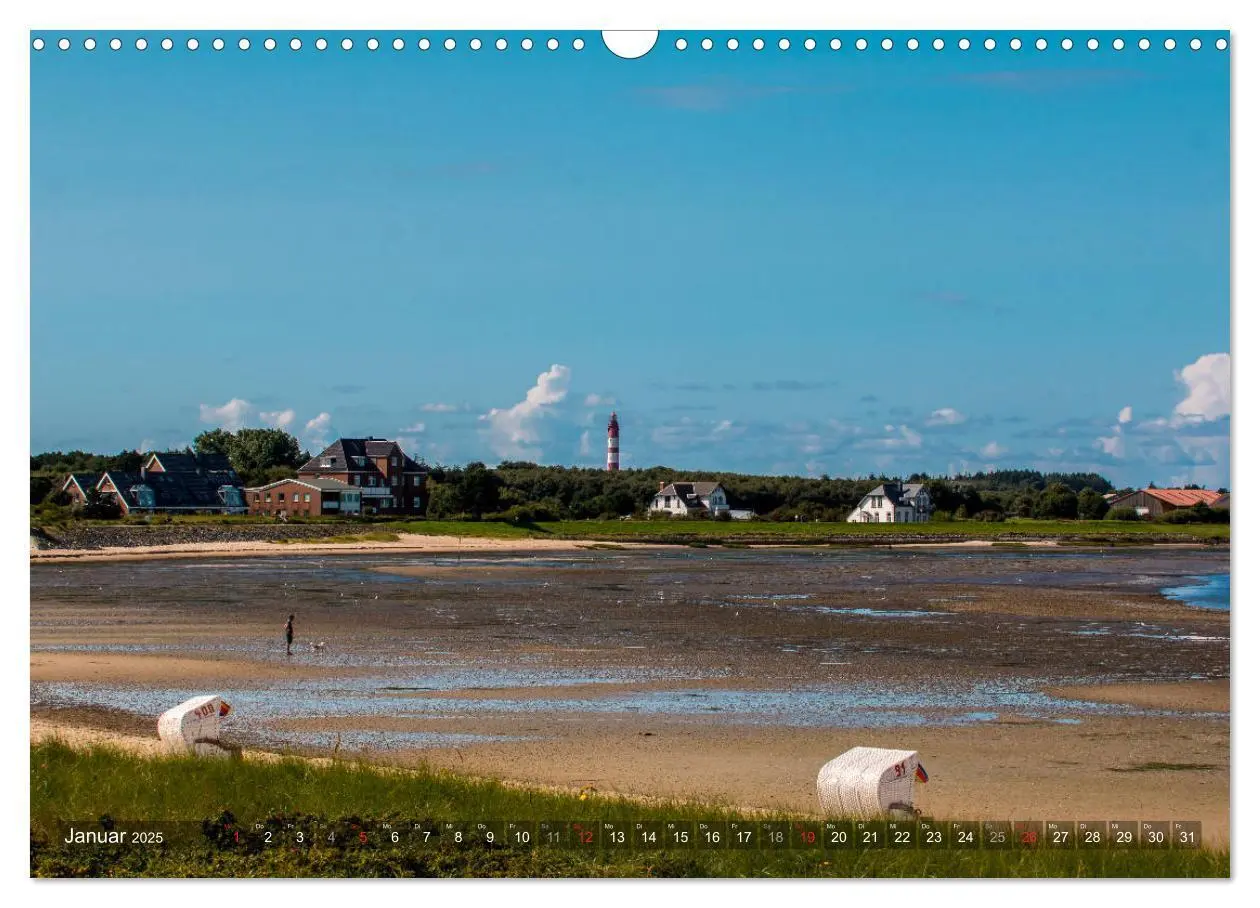 Bild: 9783435271429 | Amrum Insel am Wattenmeer (Wandkalender 2025 DIN A3 quer), CALVENDO...