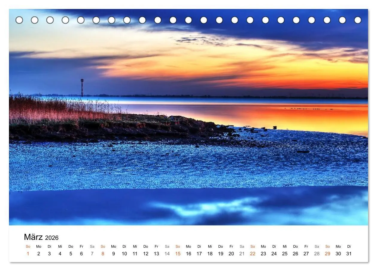 Bild: 9783516071429 | Nordseebad Wremen - Strandimpressionen (Tischkalender 2026 DIN A5...