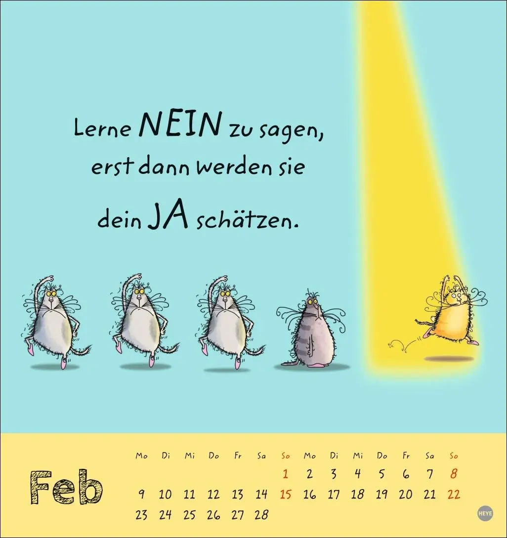 Bild: 9783756411429 | Catzz Postkartenkalender 2026 | Alexander Holzach | Kalender | 13 S.