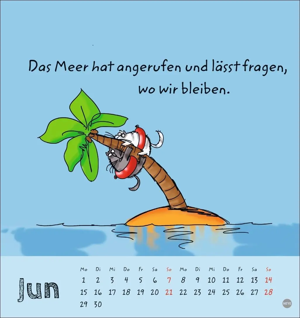 Bild: 9783756411429 | Catzz Postkartenkalender 2026 | Alexander Holzach | Kalender | 13 S.