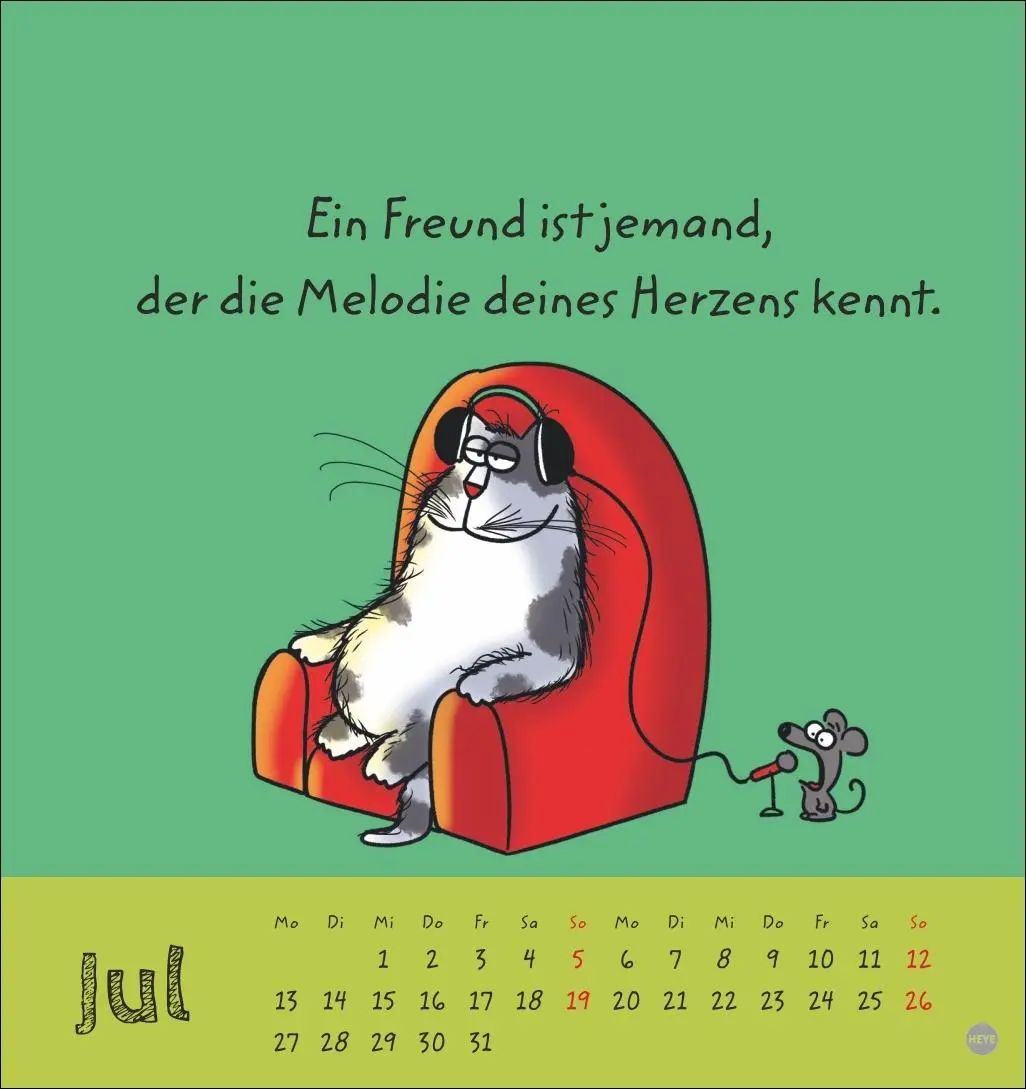 Bild: 9783756411429 | Catzz Postkartenkalender 2026 | Alexander Holzach | Kalender | 13 S.