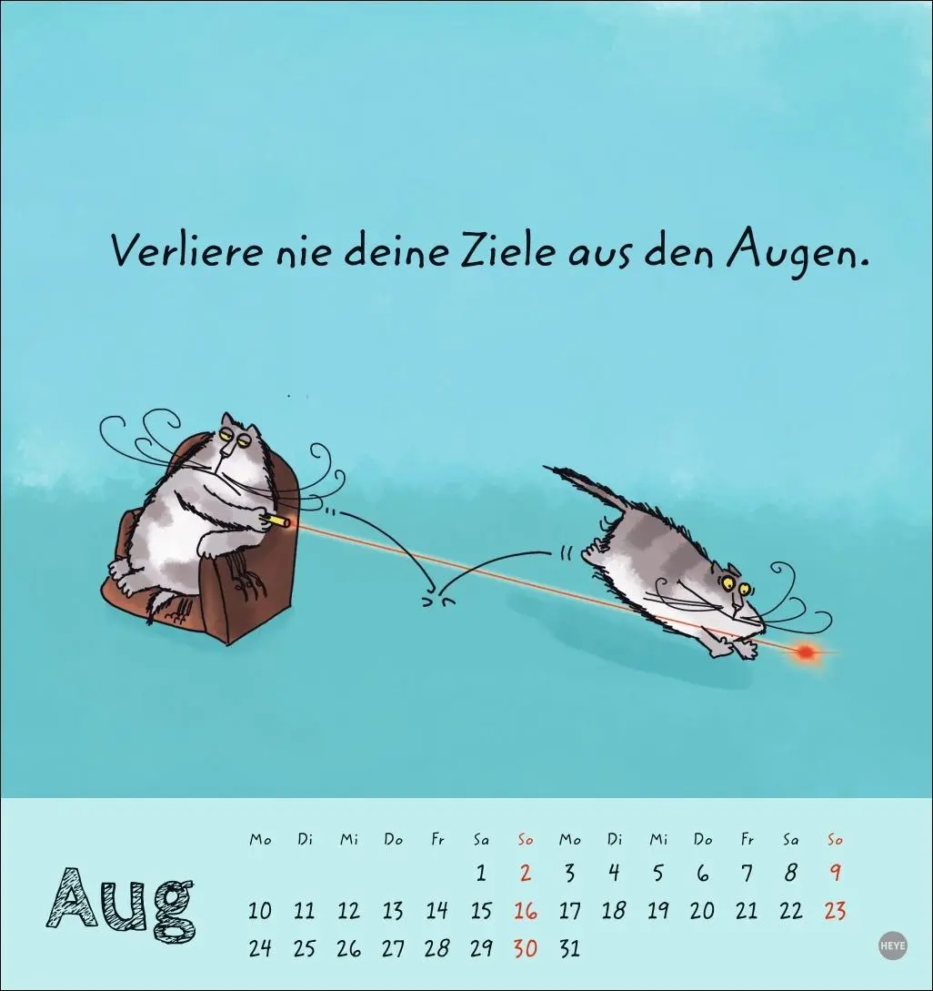 Bild: 9783756411429 | Catzz Postkartenkalender 2026 | Alexander Holzach | Kalender | 13 S.