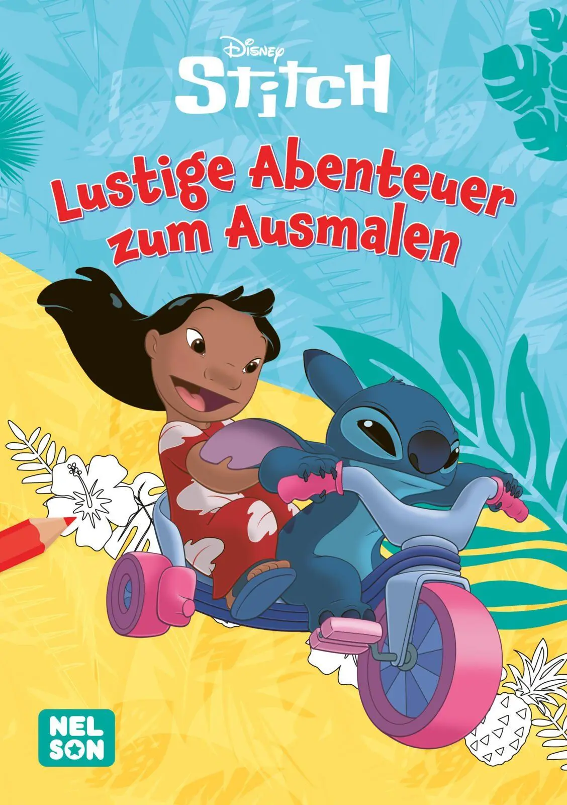 Cover: 9783845131429 | Disney Kreative Beschäftigung: Stitch: Lustige Abenteuer zum Ausmalen
