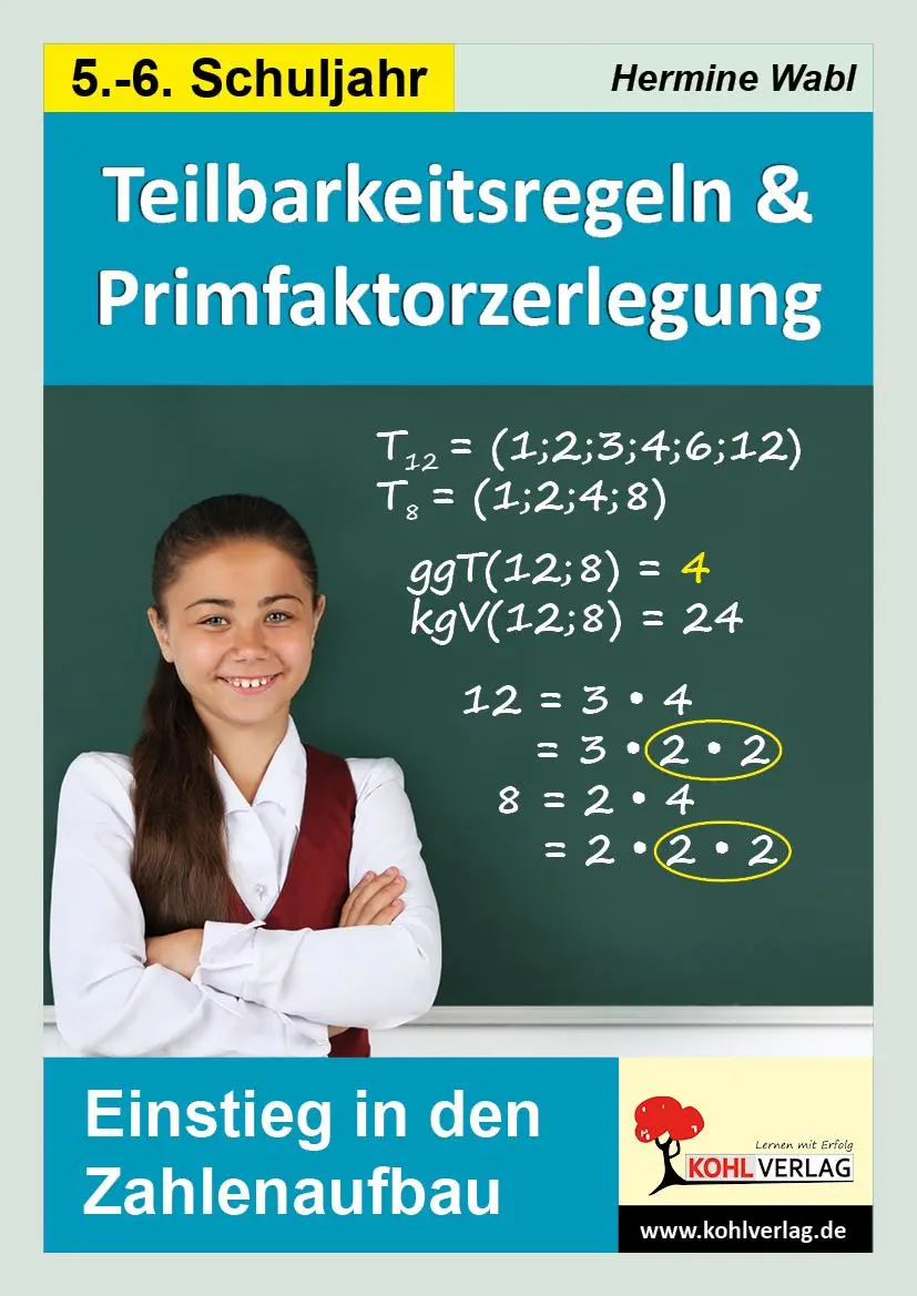 Cover: 9783985581429 | Teilbarkeitsregeln &amp; Primfaktorzerlegung | Hermine Wabl | Taschenbuch