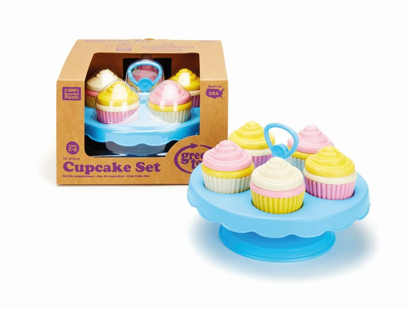 Bild: 816409011529 | GREENTOYS - Cupcake Set 16 Teile | Green Toys Inc | 8601152 | 2023