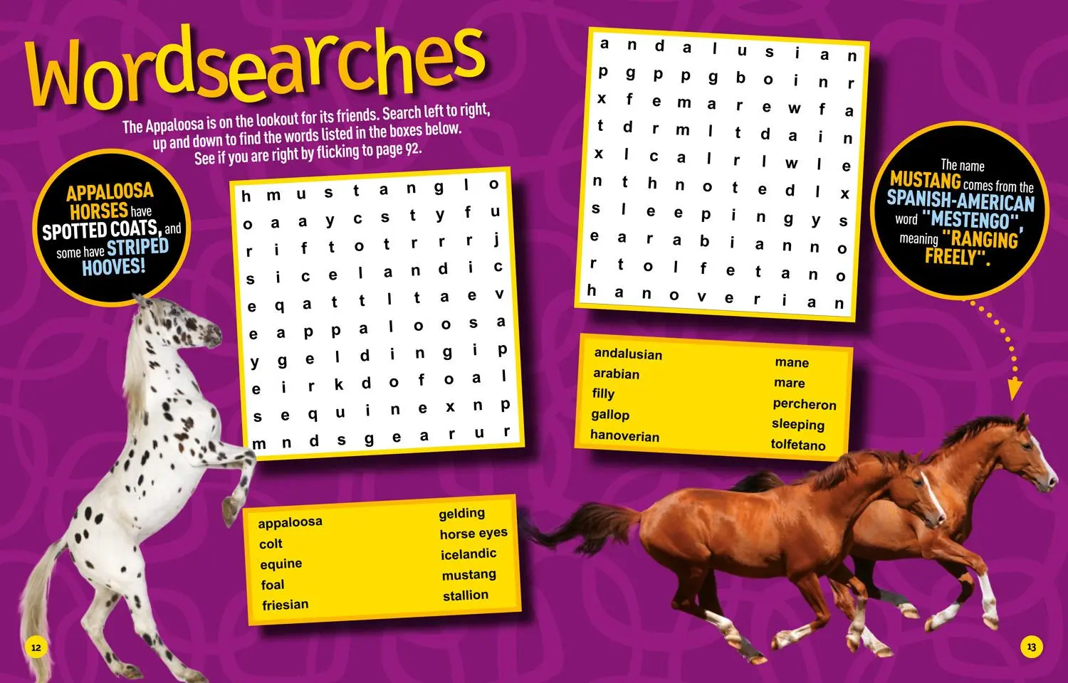 Bild: 9780008321529 | NGK PUZZLE BK HORSES &amp; PONIES | National Geographic Kids | Taschenbuch
