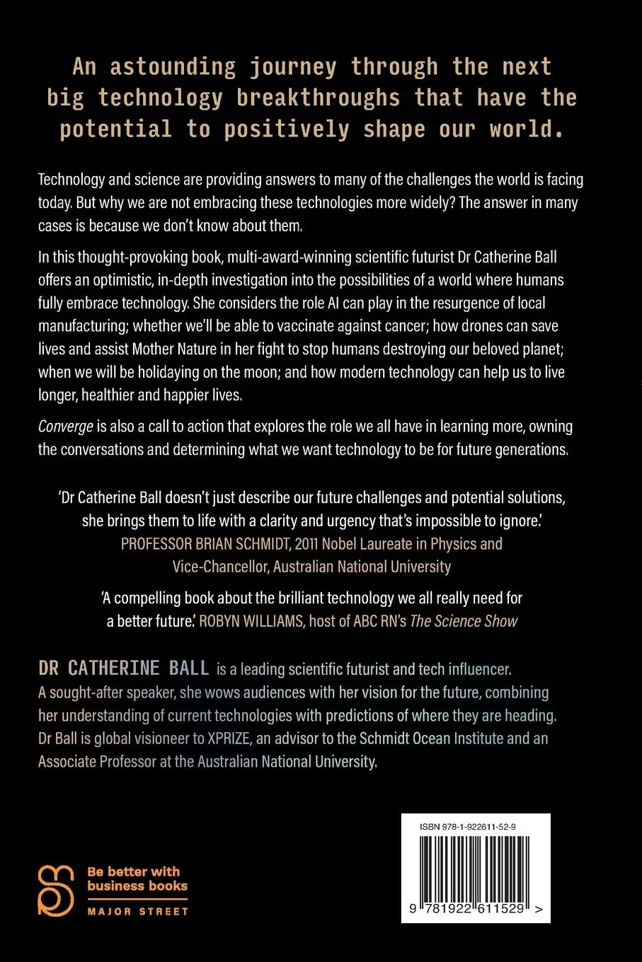 Rückseite: 9781922611529 | Converge | Catherine Ball | Taschenbuch | Englisch | 2022