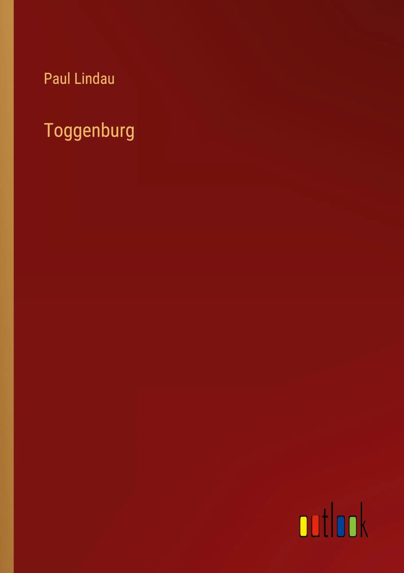 Cover: 9783368631529 | Toggenburg | Paul Lindau | Taschenbuch | 48 S. | Deutsch | 2023