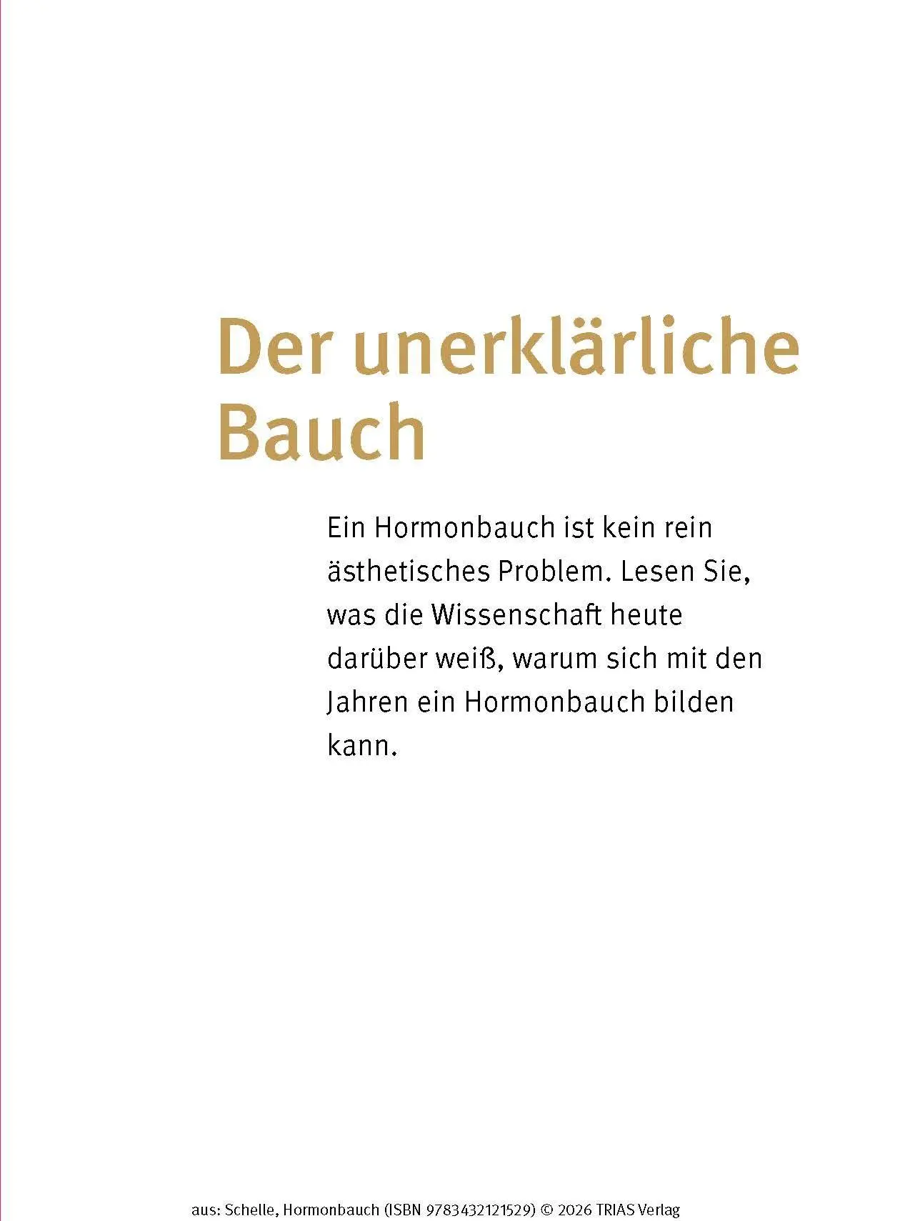 Bild: 9783432121529 | Hormonbauch | Viktoria Schelle | Taschenbuch | 180 S. | Deutsch | 2026