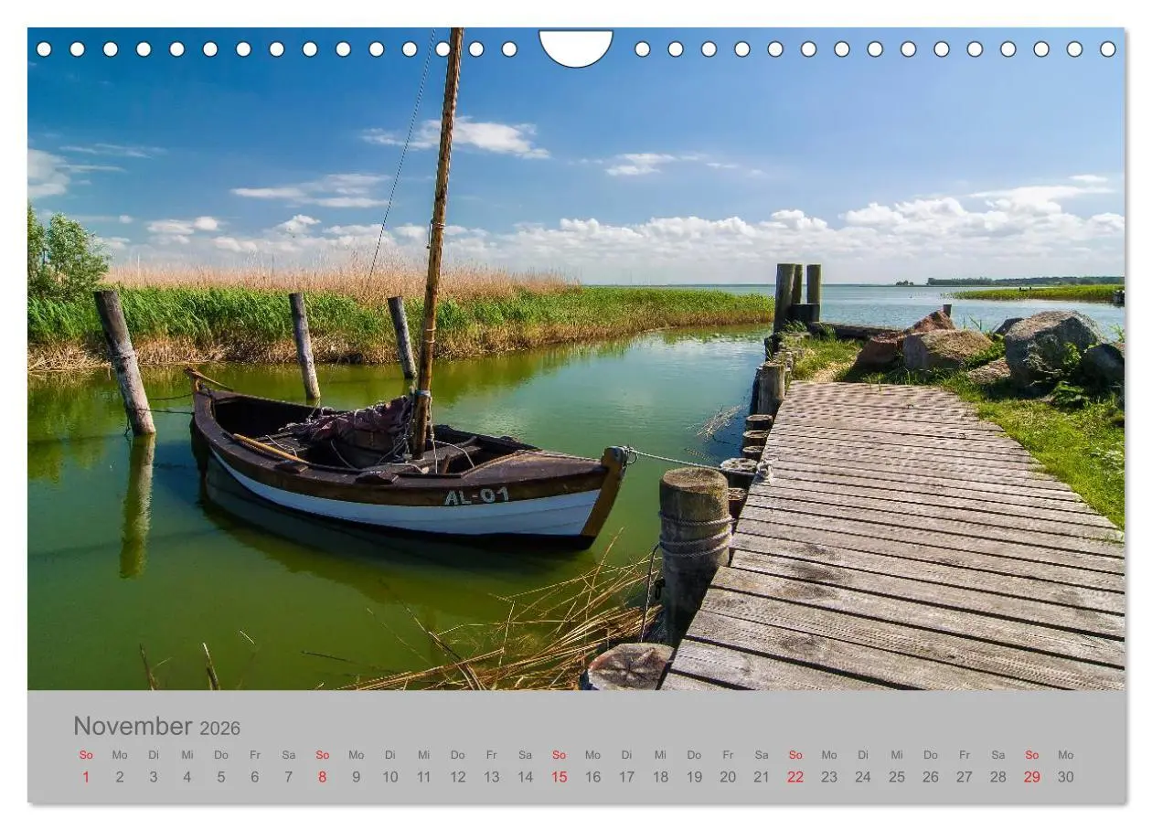 Bild: 9783516131529 | Ostsee, Fischland-Darß (Wandkalender 2026 DIN A4 quer), CALVENDO...