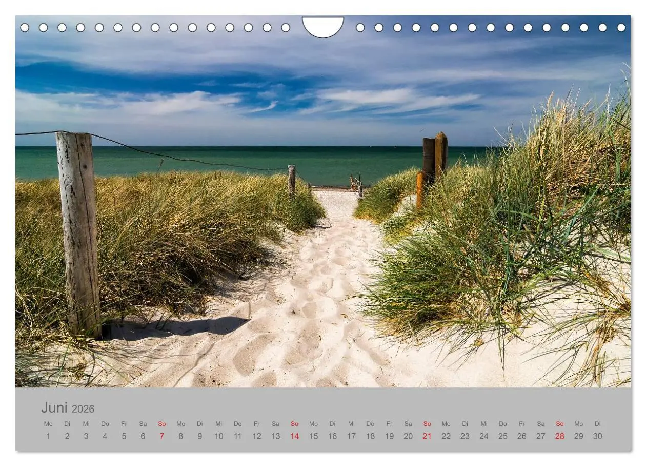 Bild: 9783516131529 | Ostsee, Fischland-Darß (Wandkalender 2026 DIN A4 quer), CALVENDO...