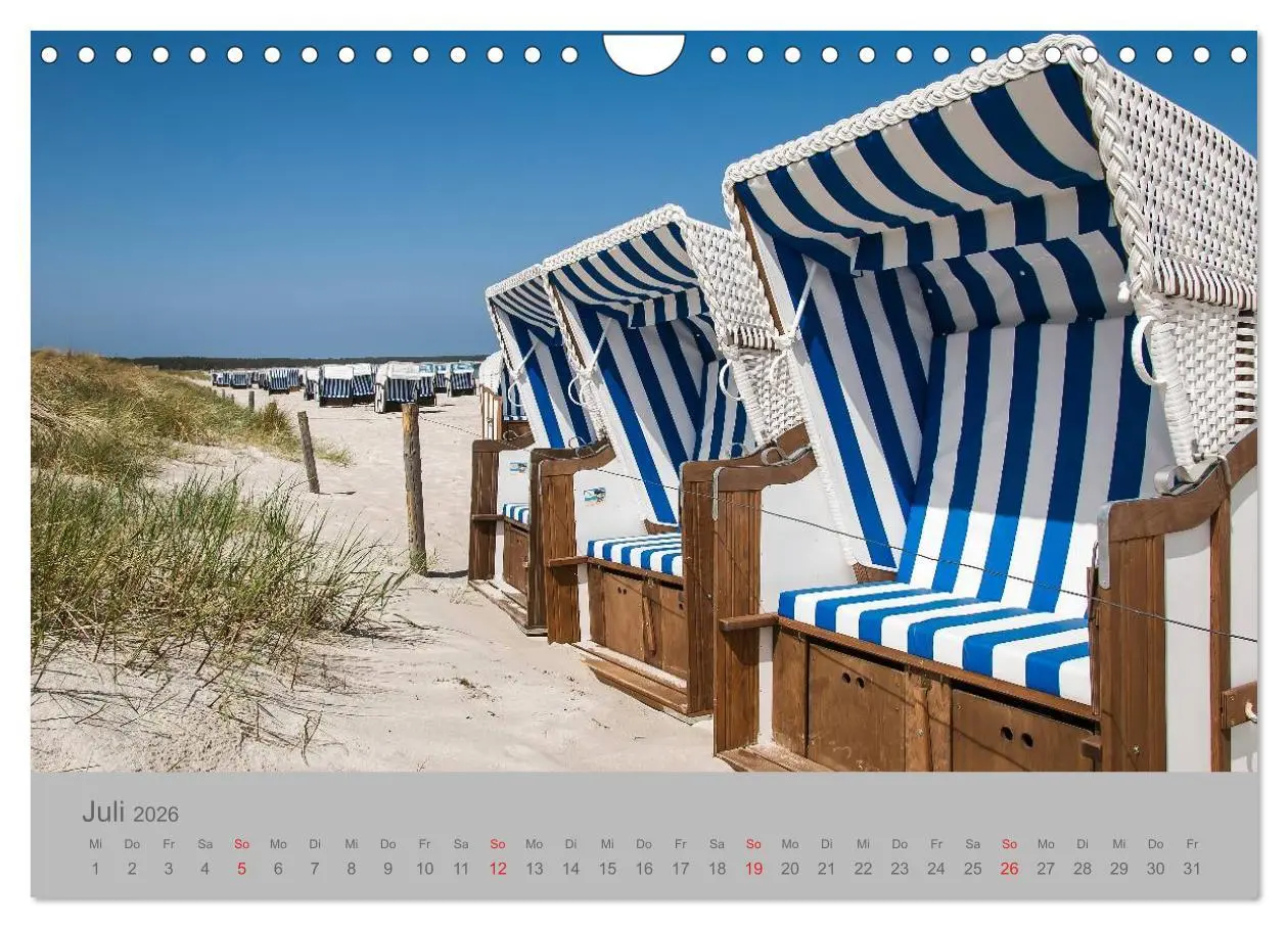 Bild: 9783516131529 | Ostsee, Fischland-Darß (Wandkalender 2026 DIN A4 quer), CALVENDO...