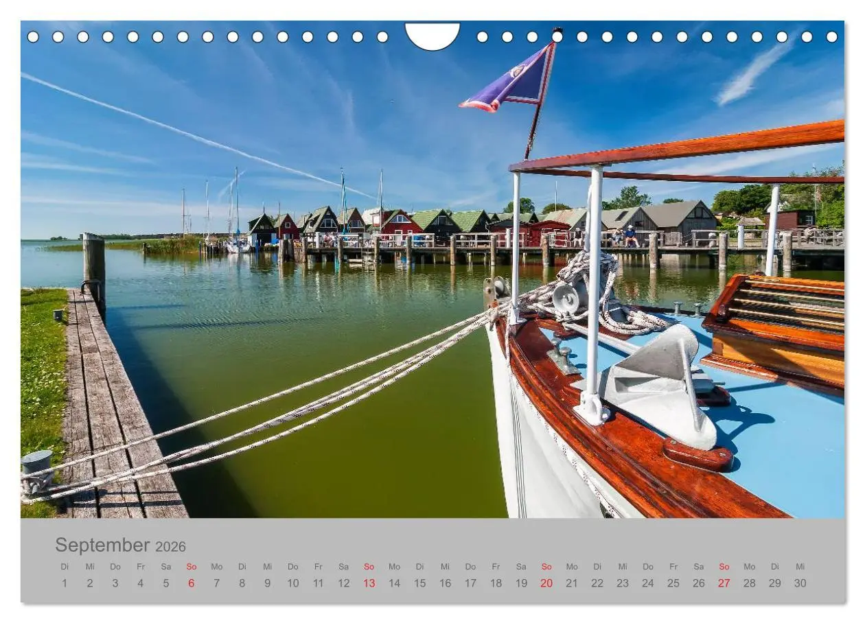 Bild: 9783516131529 | Ostsee, Fischland-Darß (Wandkalender 2026 DIN A4 quer), CALVENDO...