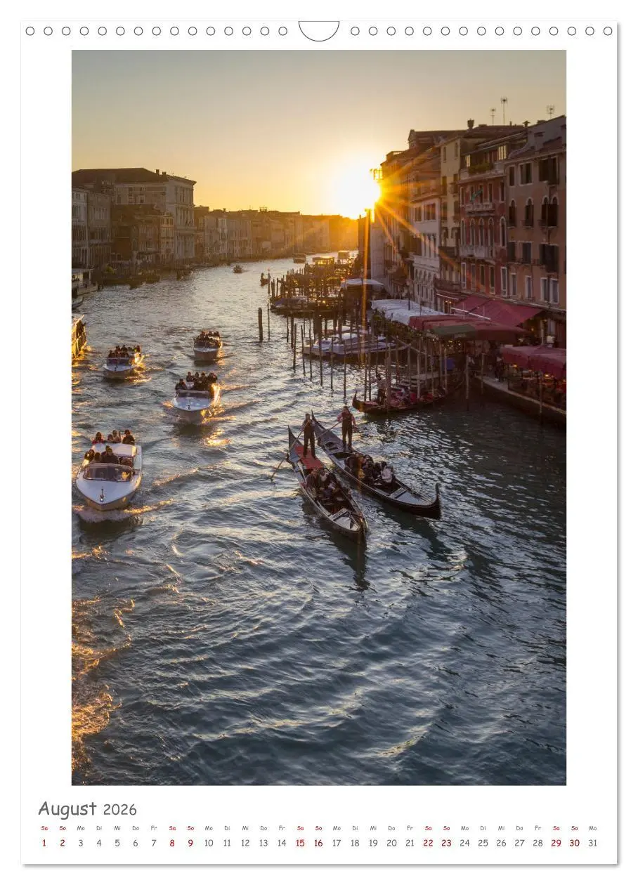 Bild: 9783516371529 | Venedig anders sehen (Wandkalender 2026 DIN A3 hoch), CALVENDO...